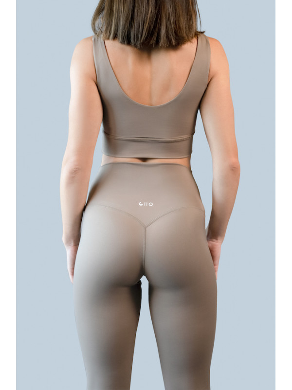 Recycled Cappuccino Sport Bra 